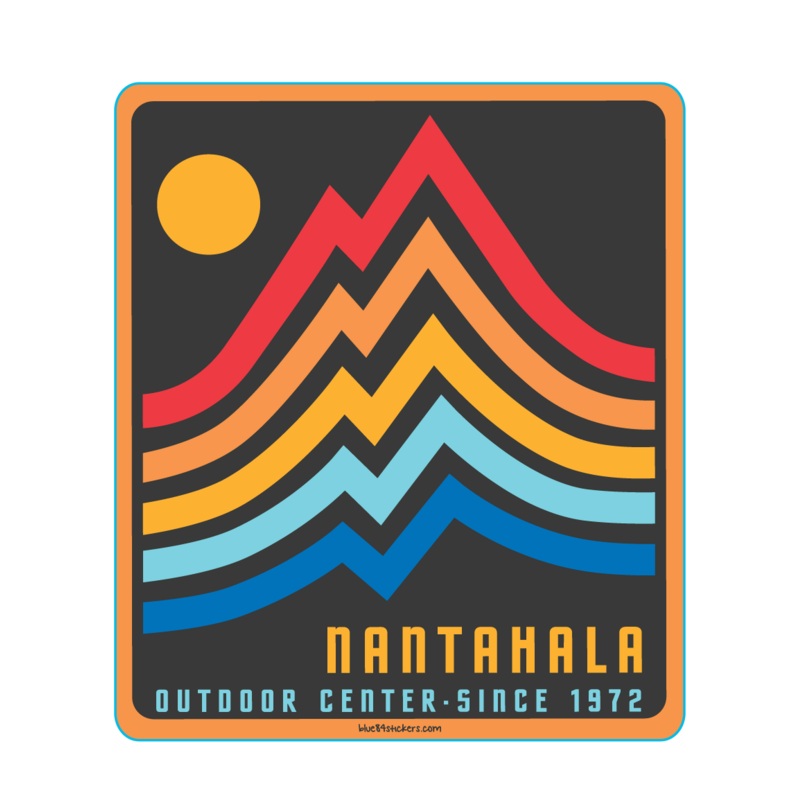 NOC Lakeshirts Stickers, Seventies Mountains LC/FB