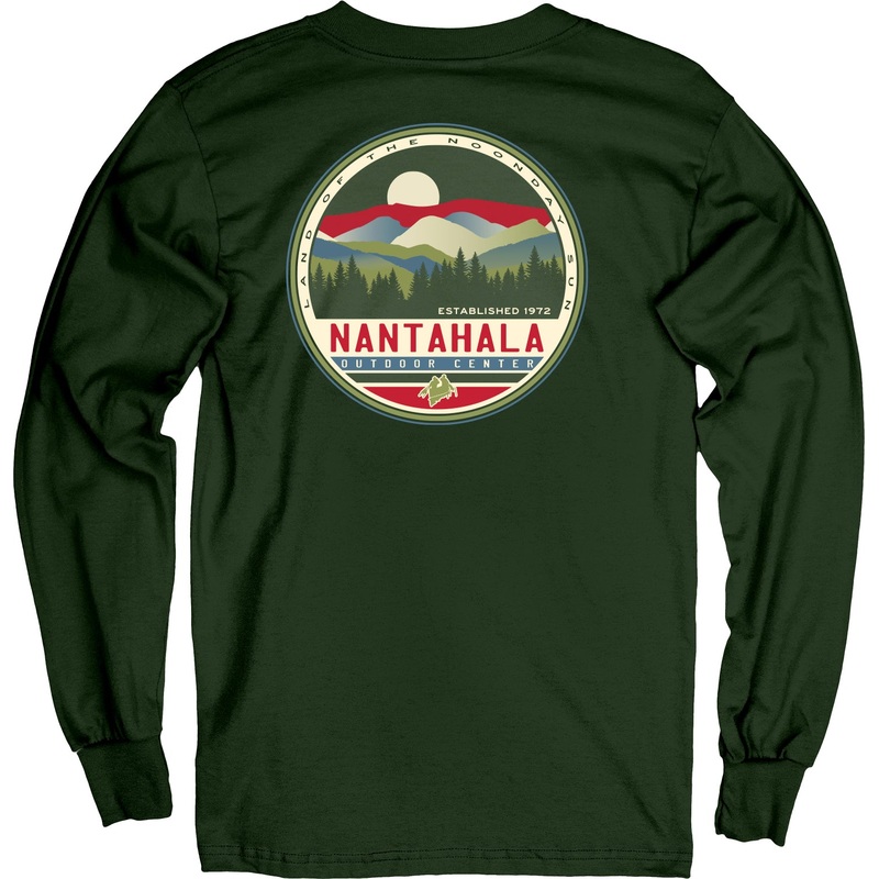NOC Land Noon Day Sun Layered Mtns L/S Tee