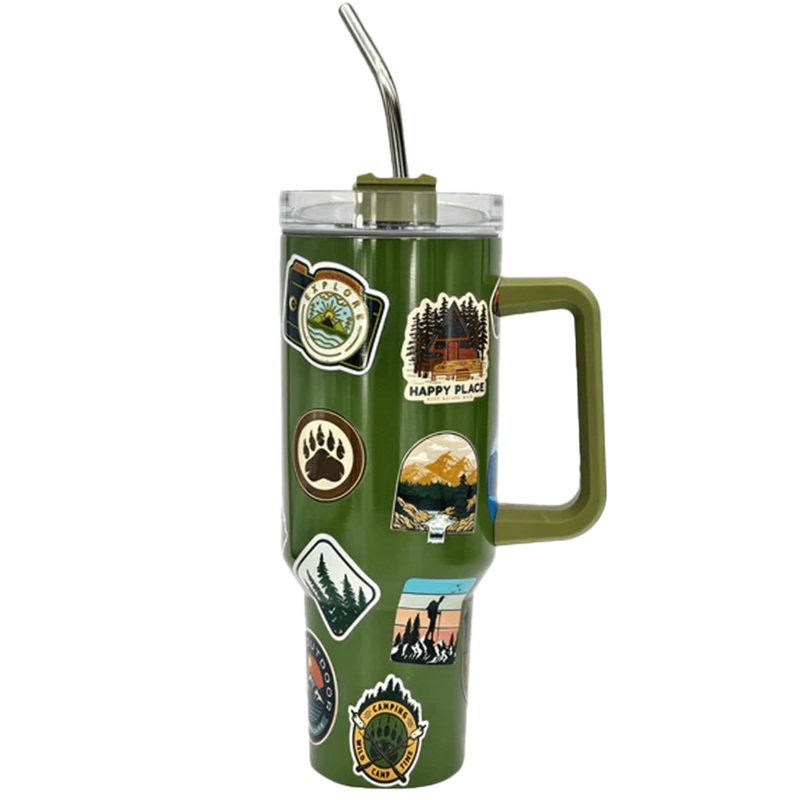 Siesta 40oz Mtn Sticker Tumbler