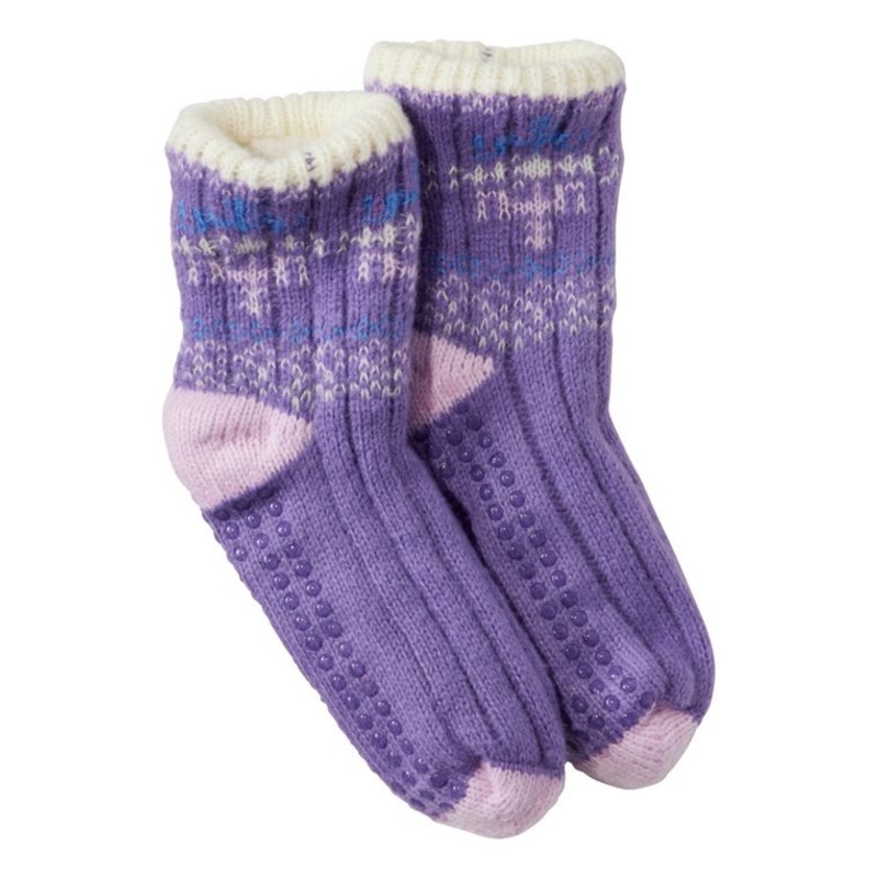 L.L.Bean Kid’s Cozy Gripper Sock
