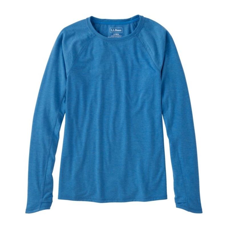 L.L.Bean Women’s Everyday SunSmart Tee, Crewneck Long-Sleeve