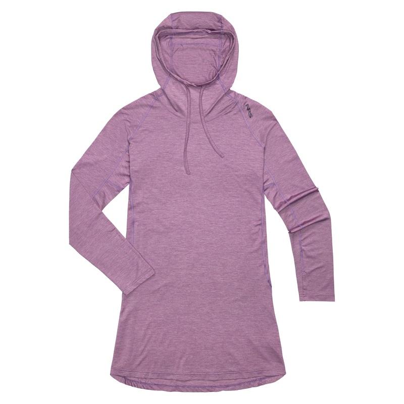 NRS – Women’s Silkweight Hoodie Dress – Orchid