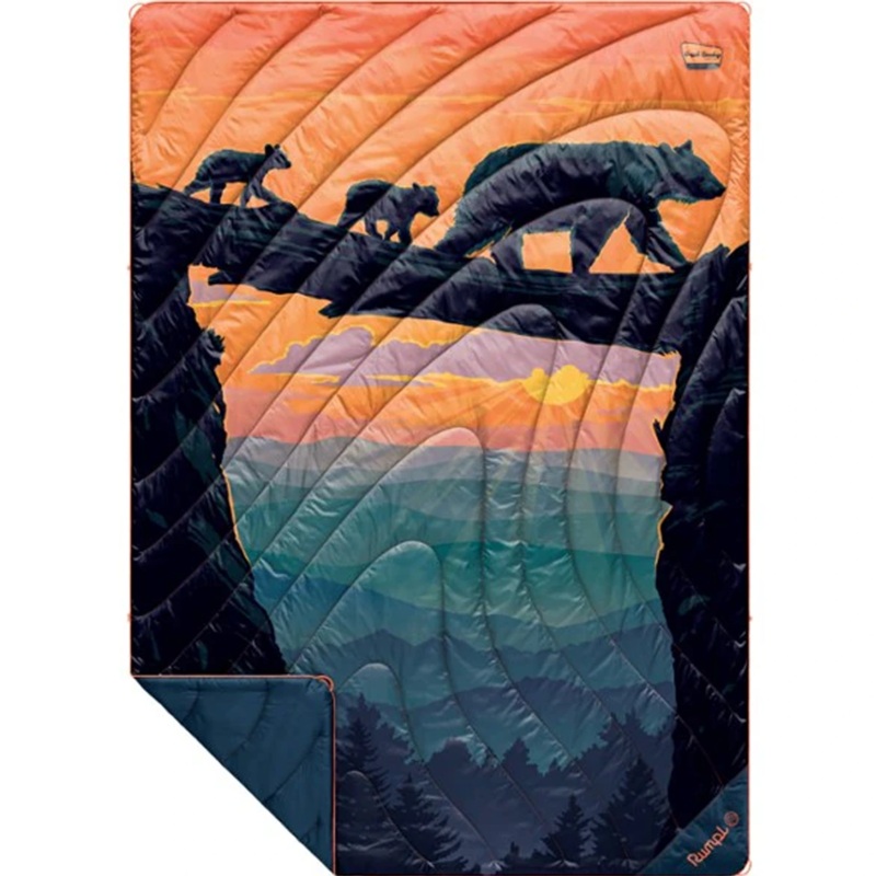 Original Puffy Blanket – Great Smoky Mountains National Park – Bear Crossing