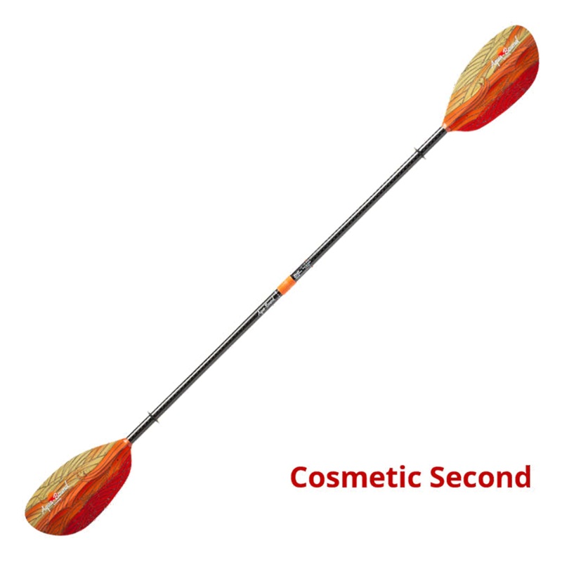 Aqua-Bound Whiskey, Fibre Glass, 2-Piece Straight Shaft Kayak Paddle Cosmetic Seconds