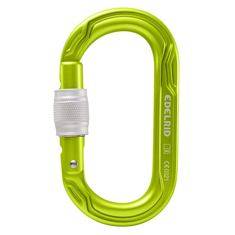 Edelrid Oval Screwgate Carabiner