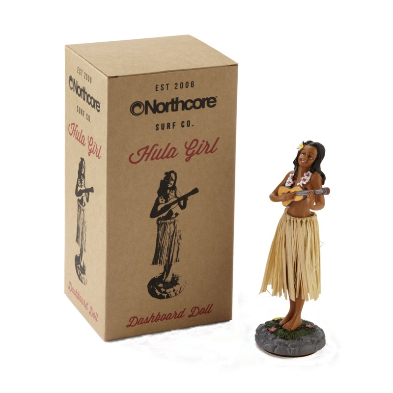 Northcore Hawaiian Hula Dashboard Doll