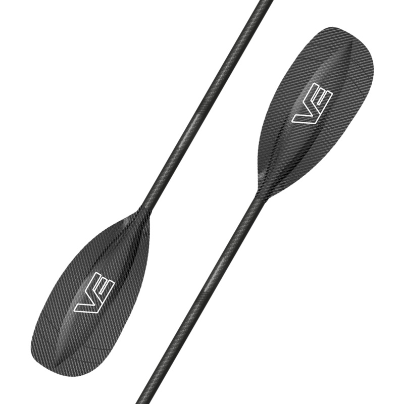 VE Aircore Creeker Kayak Paddle – Cranked Carbon Shaft