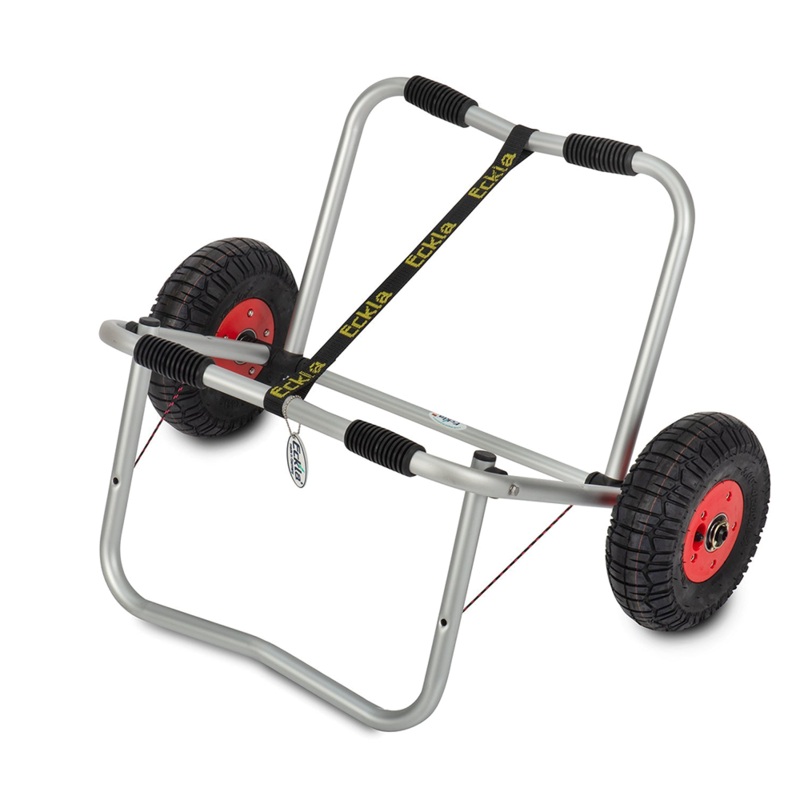 Eckla Explorer 260 Canoe Transport Cart, with support stand