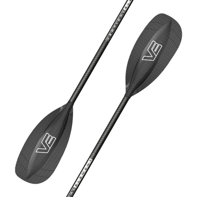 VE Aircore Creeker Kayak Paddle – Straight Carbon Shaft