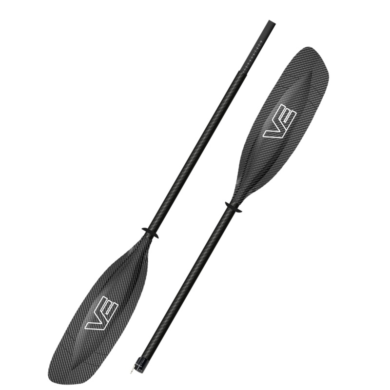 VE Voyager Aircore Kayak Paddle – Carbon + Carbon Shaft