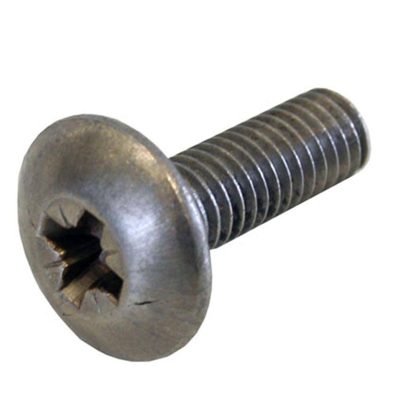 M6 x 18 Large Head Pan Pozi