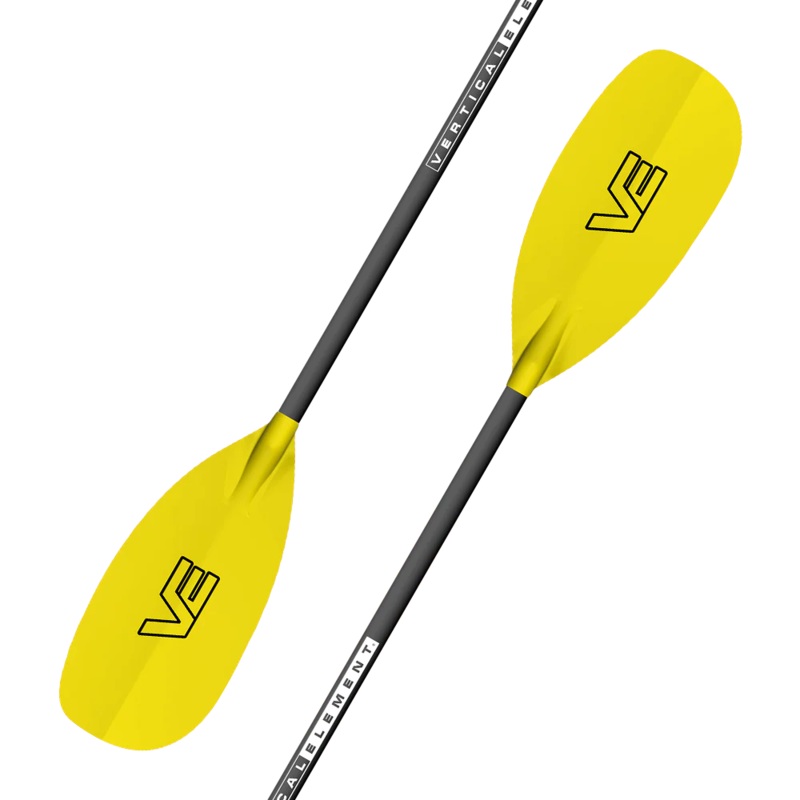 VE Creeker Glass Kayak Paddle – Straight Carbon Shaft