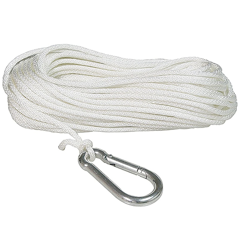 Anchor Line 3/16″ x 150′ – Solid Braid Nylon