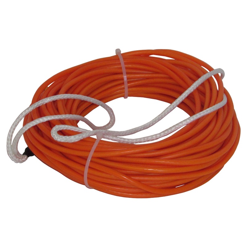 Barefoot International 70′ Orange Nylon Wakeboard Rope w/ Spectra Core