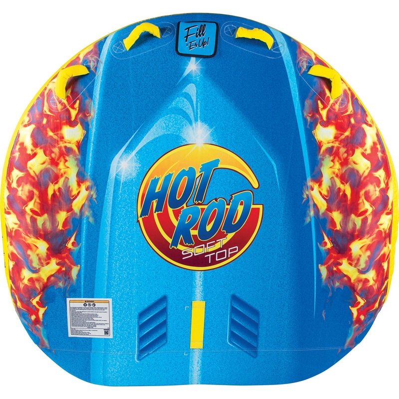 Connelly Hot Rod Soft Top Towable Tube – 2 Rider