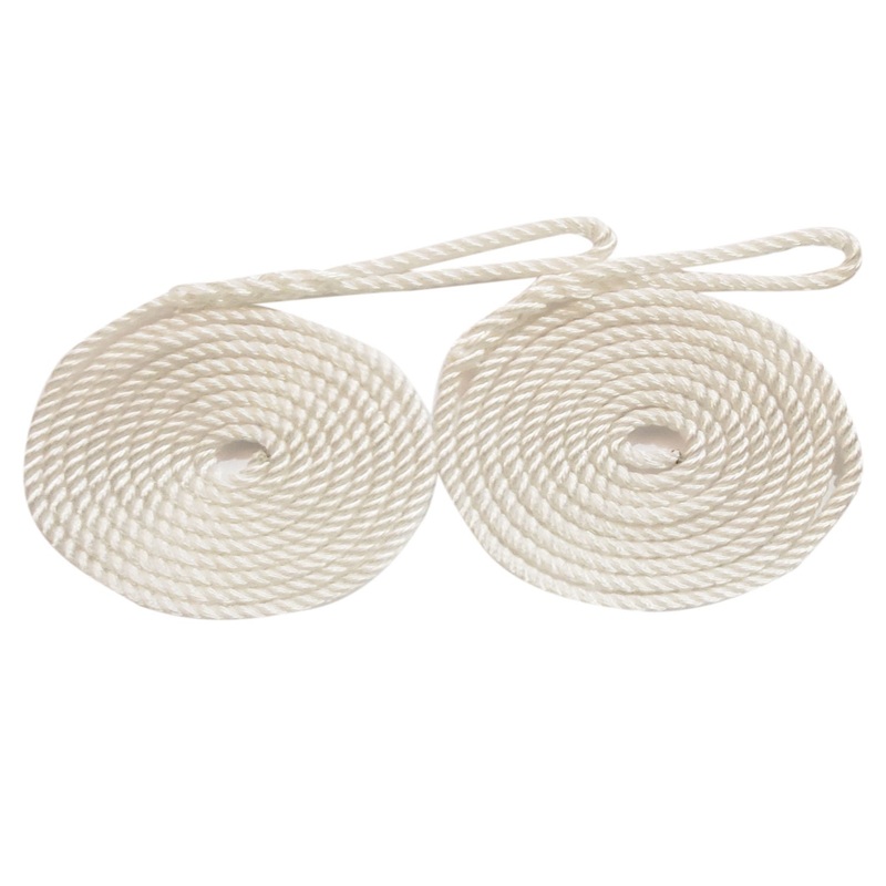 Nylon Fender Lines – 1/4″ x 6′