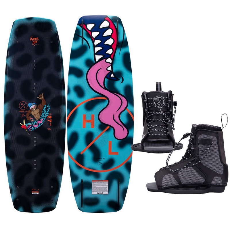 Hyperlite Boy’s Murray Jr Wakeboard w/ Remix Bindings