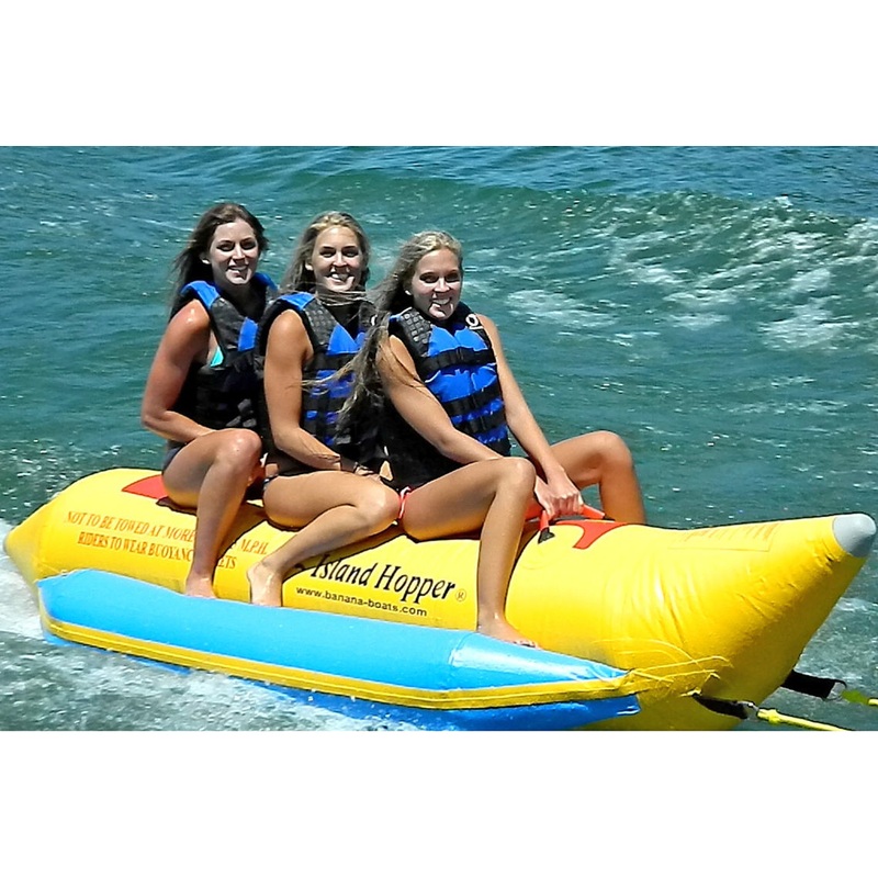 Island Hopper Banana Water Sled – 3 person