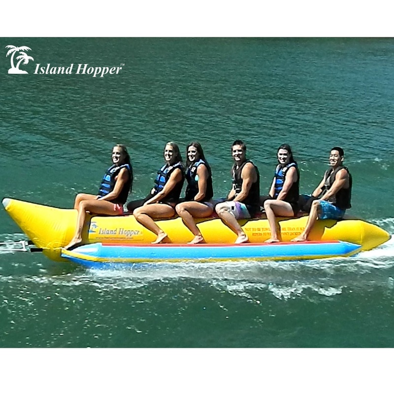 Island Hopper Banana Water Sled – 6 person