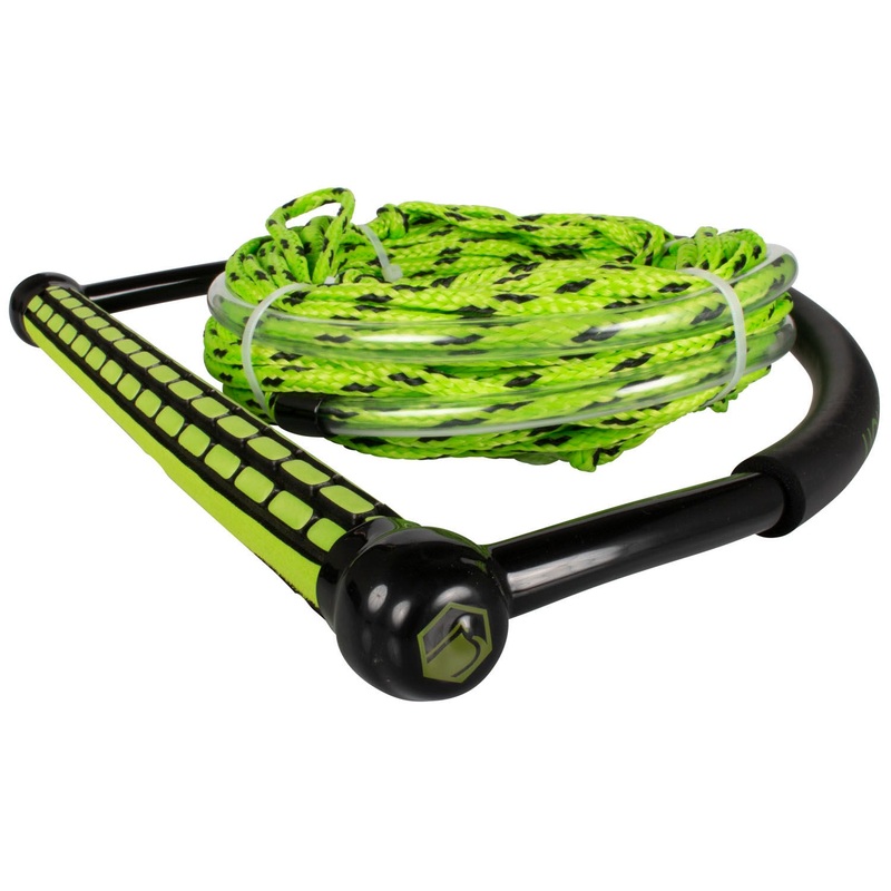 Liquid Force TR9 Handle w/ Static Line – Green