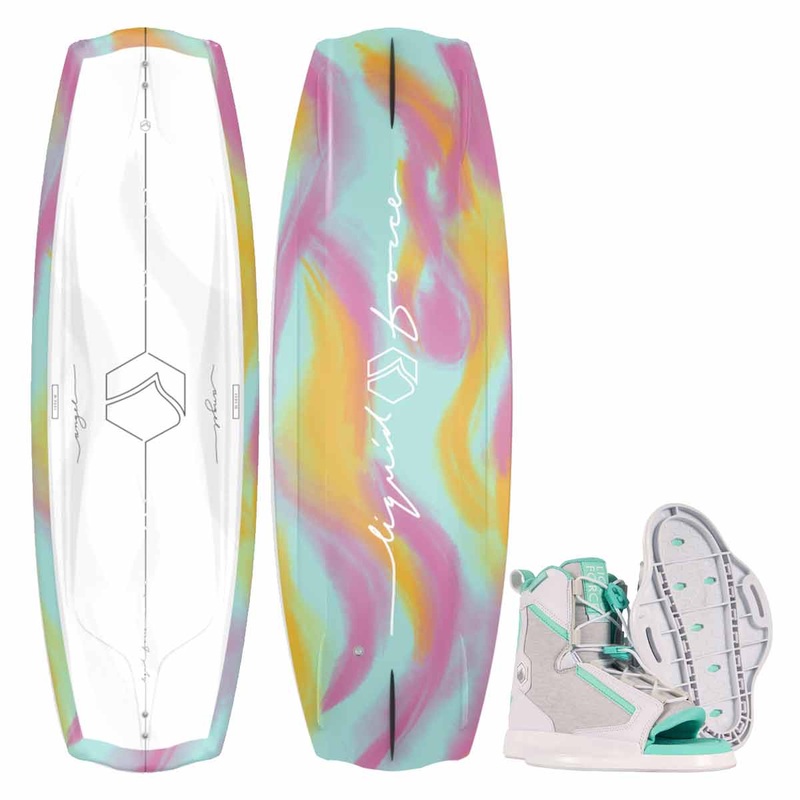 Liquid Force Women’s Angel Wakeboard w/ Plush Bindings