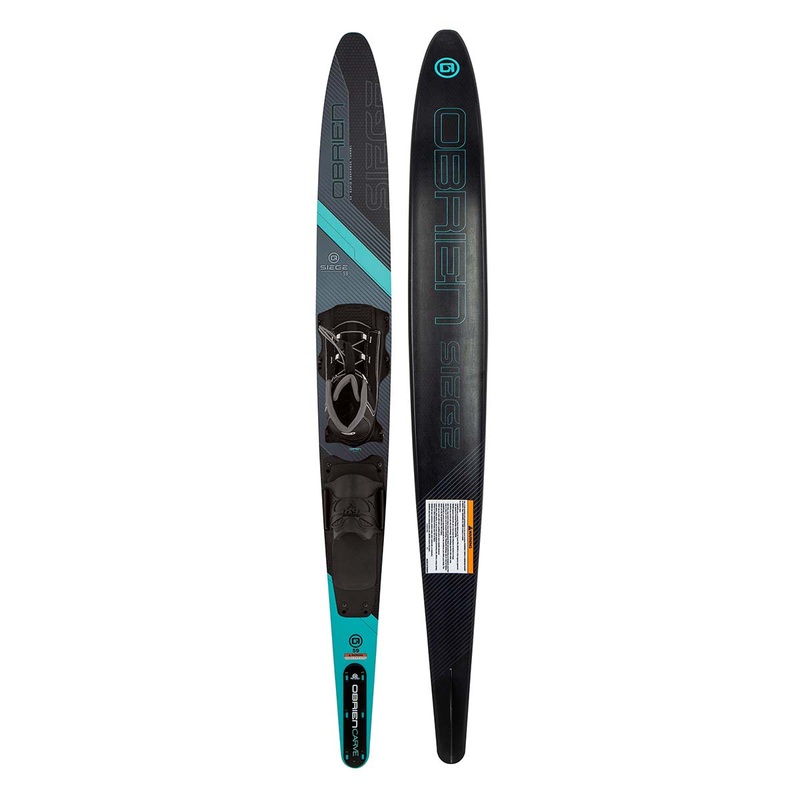O’Brien Jr Siege Slalom Ski w/ Jr Z9 Binding & Rear Toe Plate