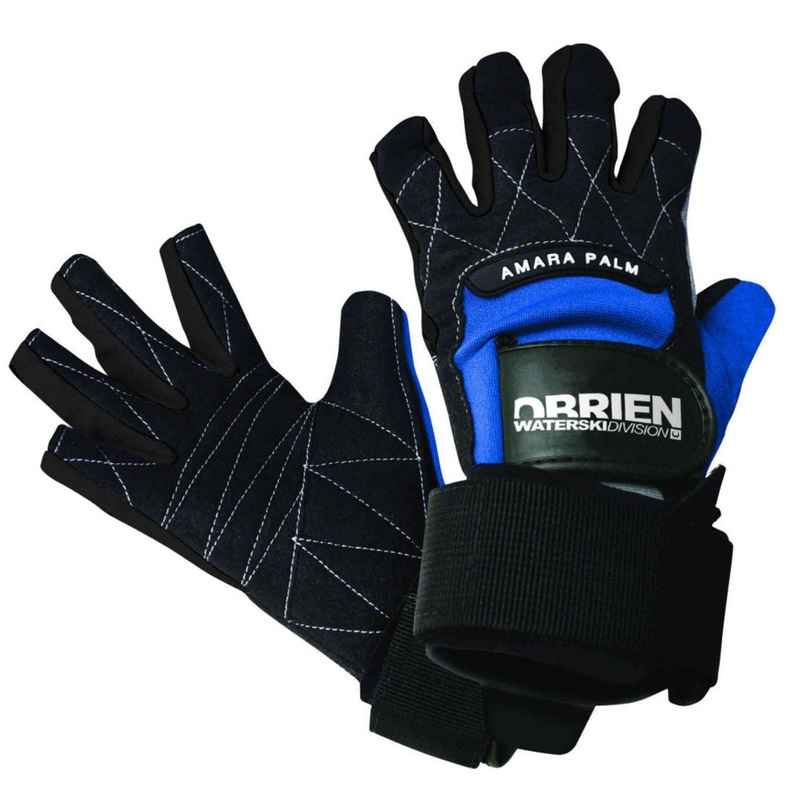 O’Brien Men’s Pro Skin 3/4 Finger Ski Gloves