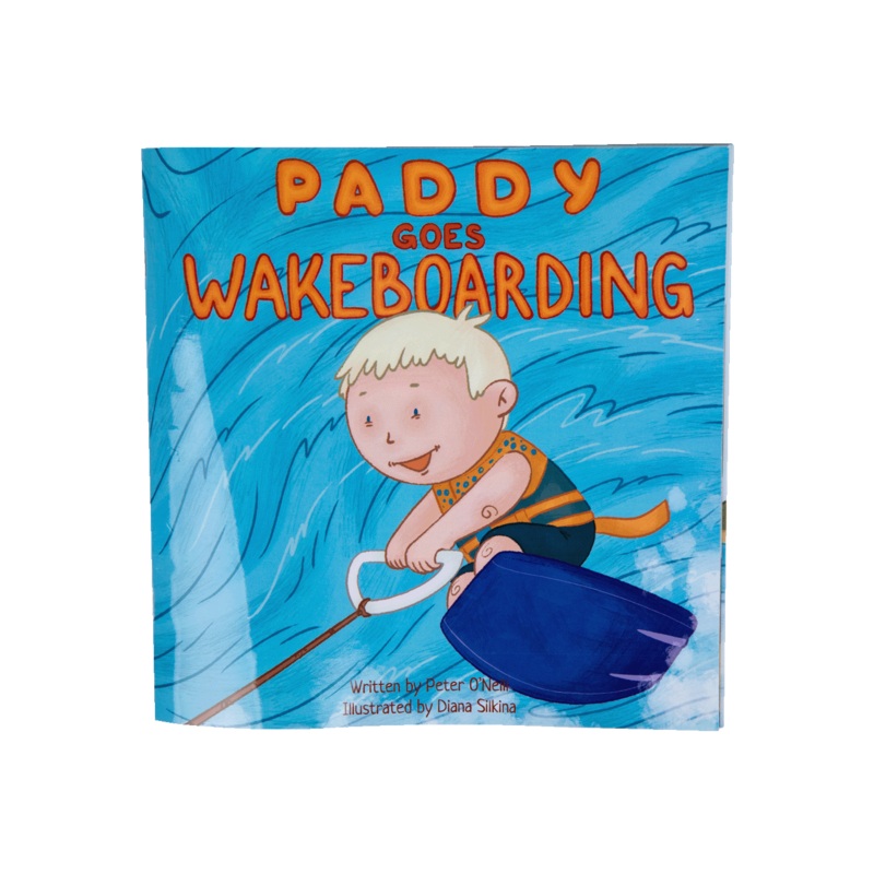 “Paddy Learns to Wakeboard” Book