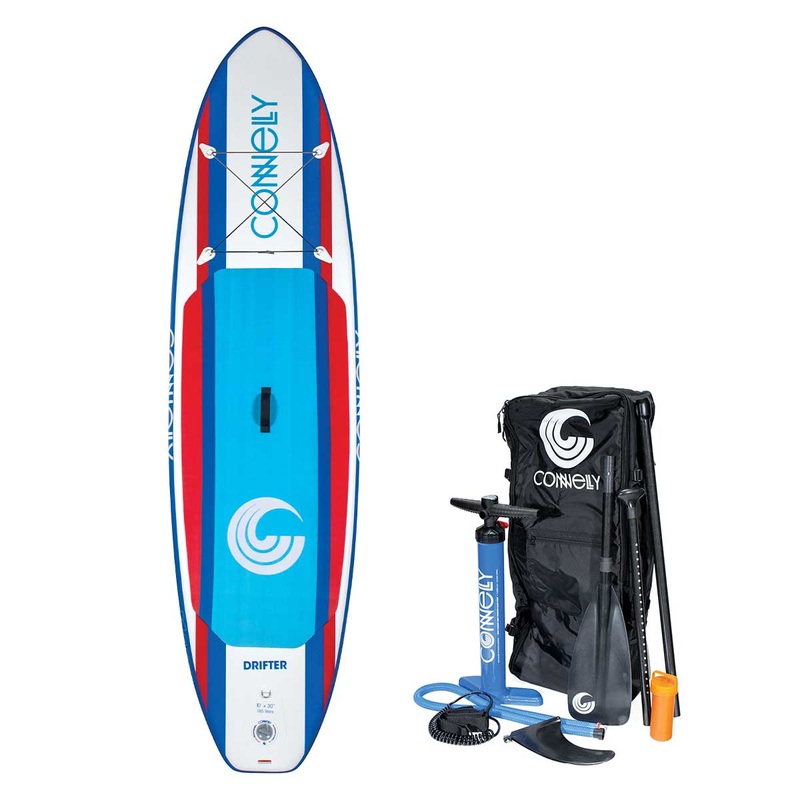 Connelly Drifter Inflatable Stand Up Paddleboard Package – 10′