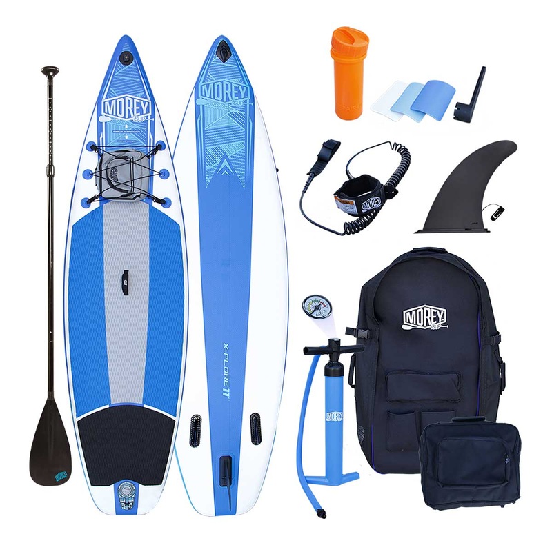 Morey X-Plore Inflatable Stand Up Paddleboard Package – 11′