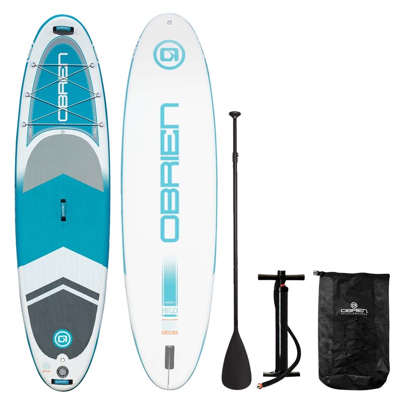 O’Brien Hilo Inflatable Stand Up Paddleboard Package -10′ 6″
