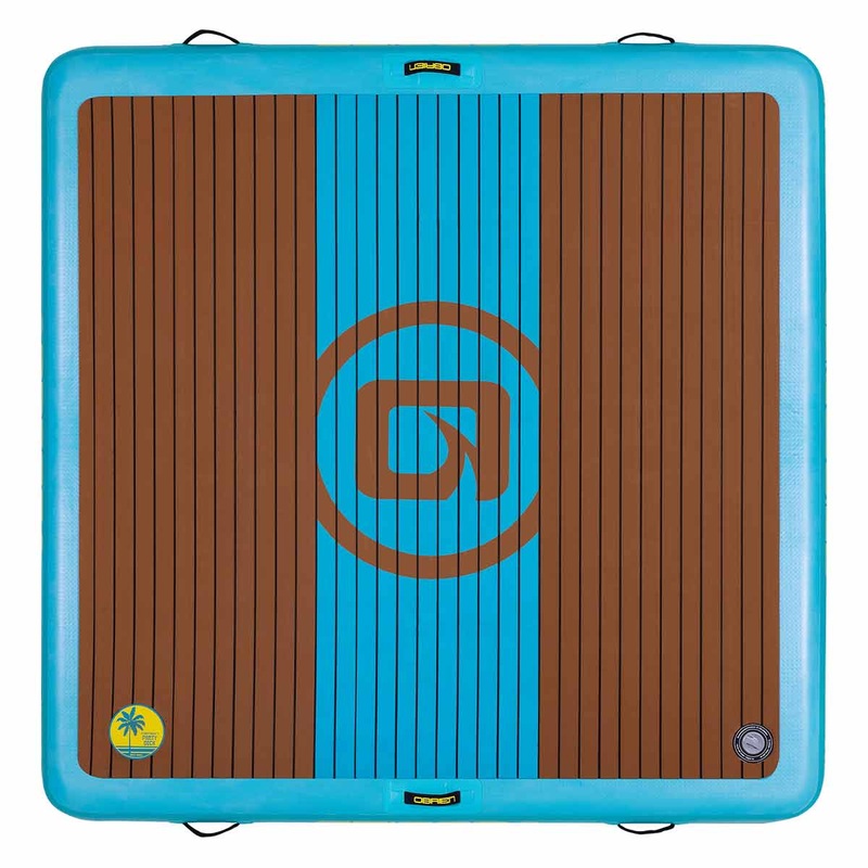 O’Brien Party Deck Inflatable Float – 7′ x 7′ x 6″