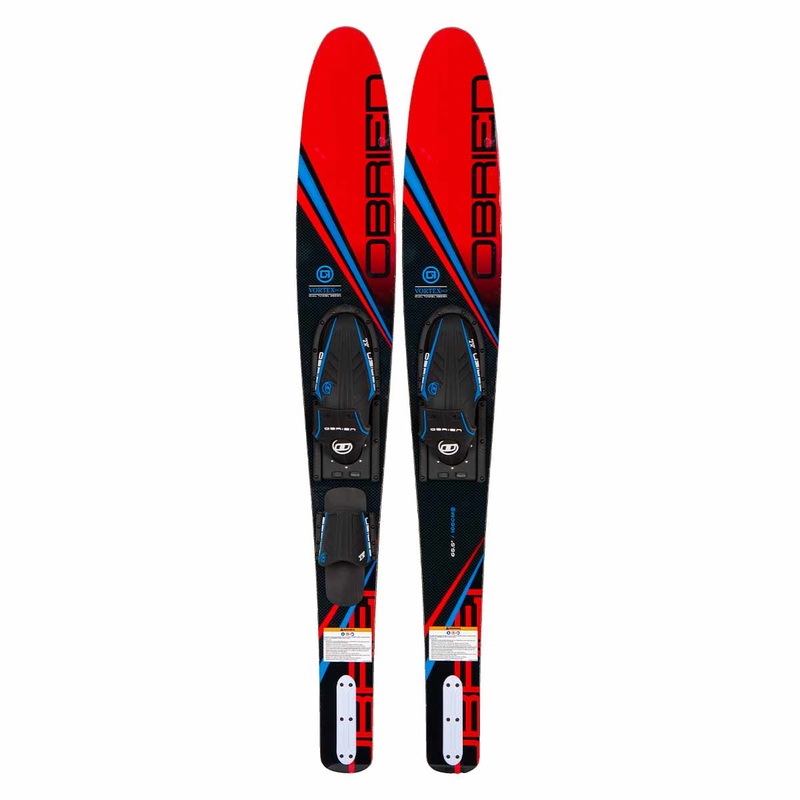 O’Brien Vortex 65.5″ Combo Water Skis – Red