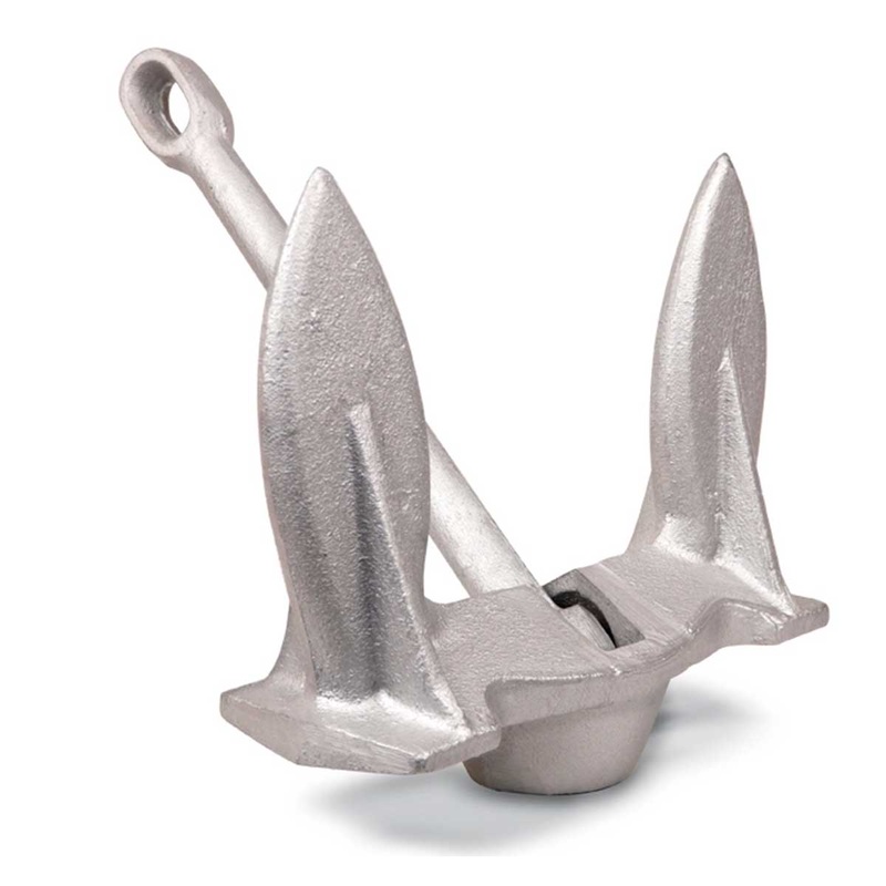 Painted Navy Anchor – 15 lb
