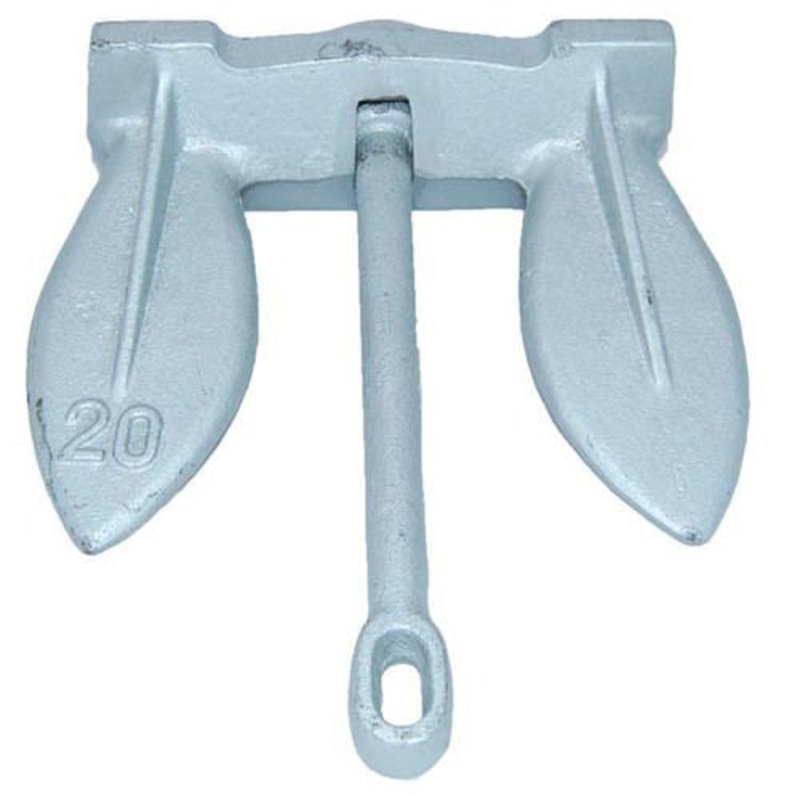 Painted Navy Anchor – 20 lb