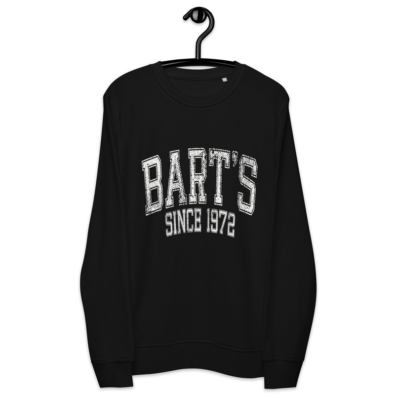 University Unisex Organic Sweatshirt – Bart’s Water Sports
