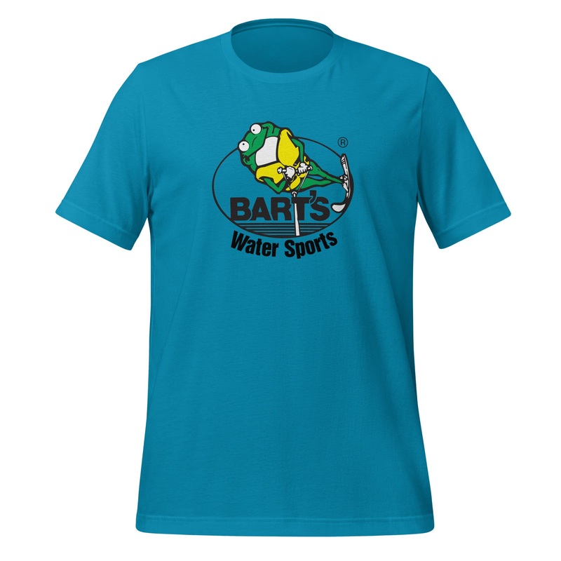 Bart’s Water Sports Retro Water Ski Logo Unisex t-shirt