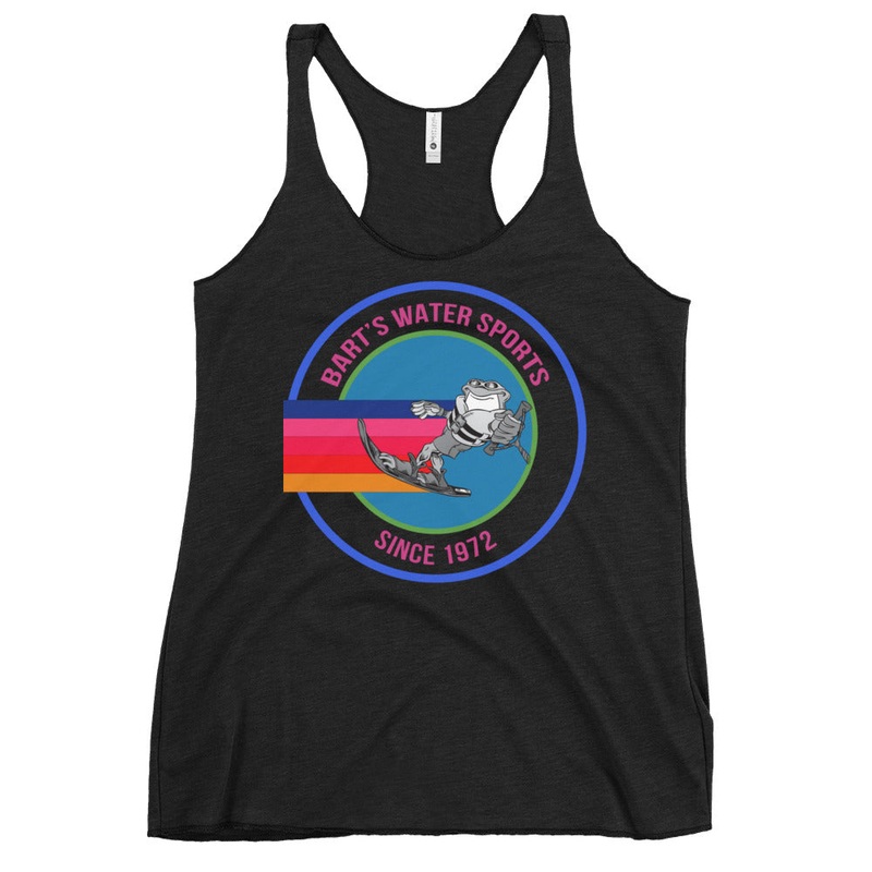Frog Slalom Ski Unisex Women’s Racerback Tank – Bart’s Water Sports
