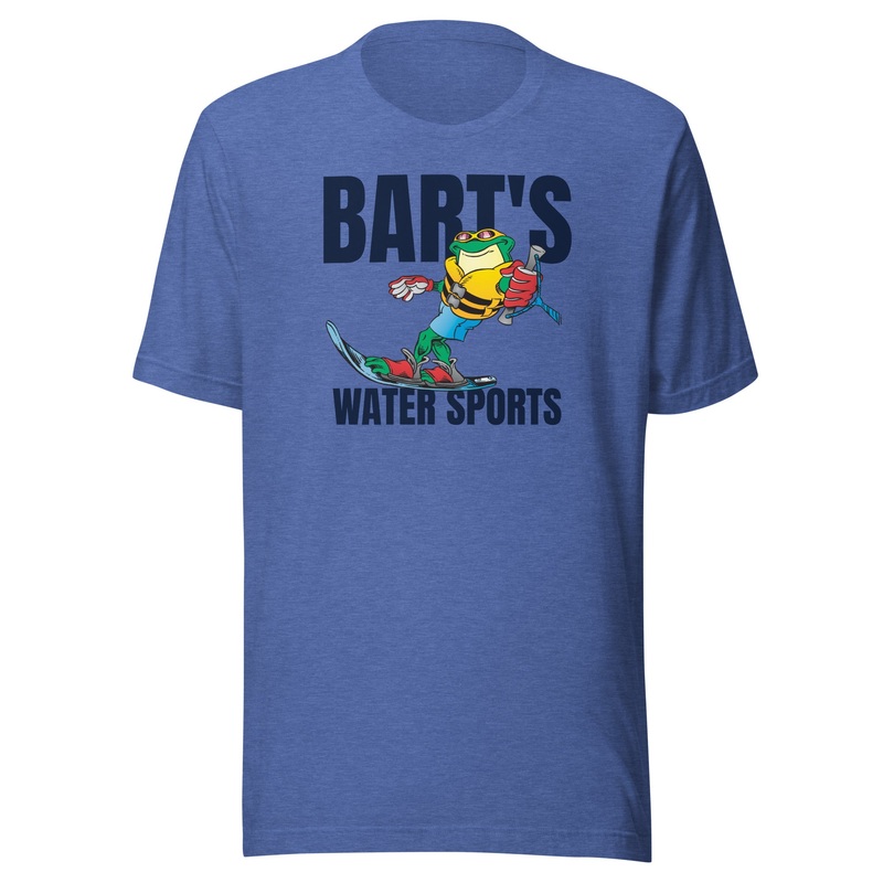 Frog Slalom Water Ski Unisex t-shirt – Bart’s Water Sports