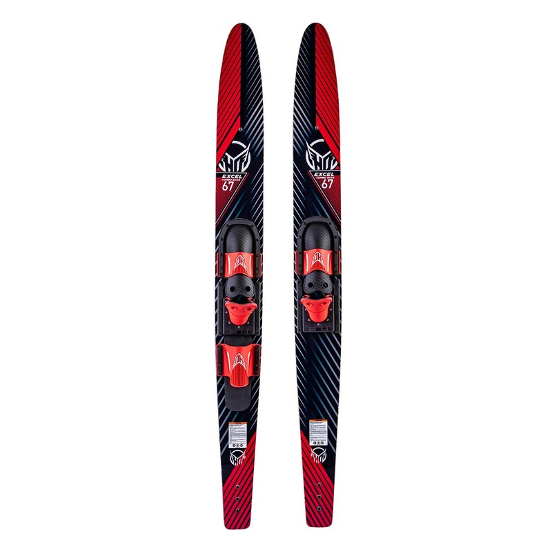 HO Excel 59″ Combo Water Skis w/ Horseshoe Bindings