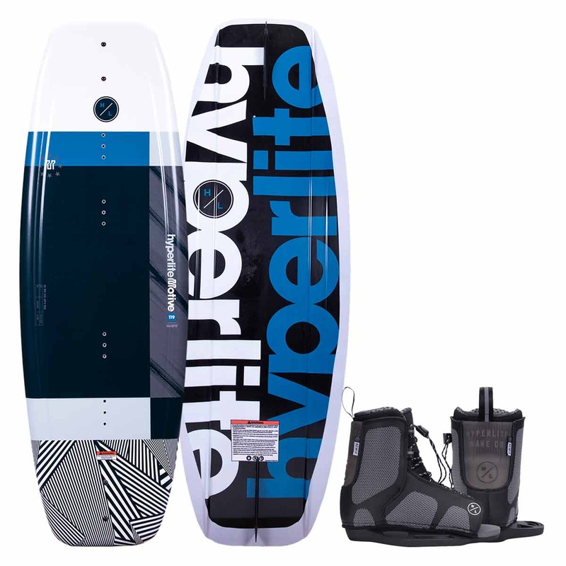 Hyperlite Boy’s Motive Jr Wakeboard w/ Remix Bindings