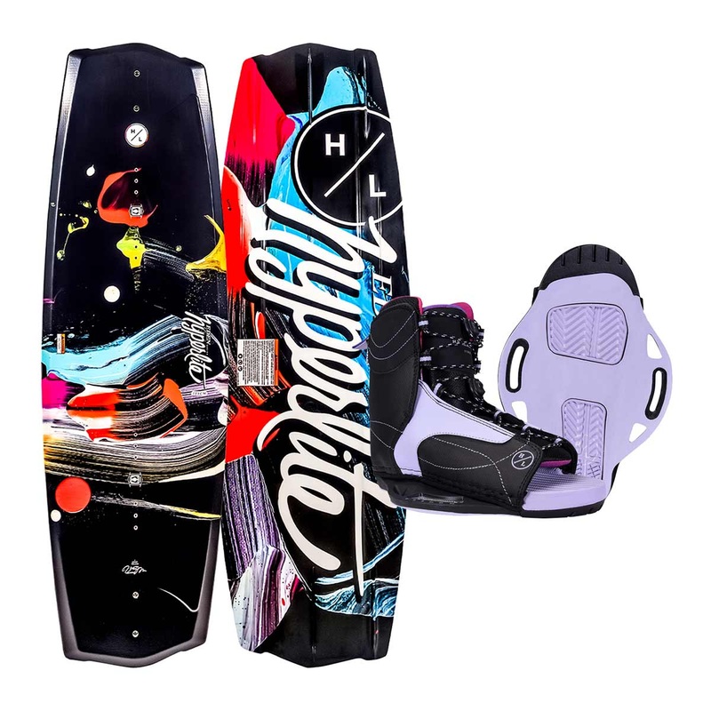 Hyperlite Girl’s Eden Jr Wakeboard w/ Jinx Girl’s Bindings