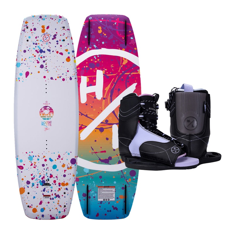 Hyperlite Girl’s Murray Jr Wakeboard w/ Jinx Girl’s Bindings