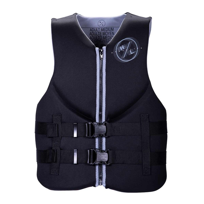 Hyperlite Men’s Indy Life Jacket – Black/Grey