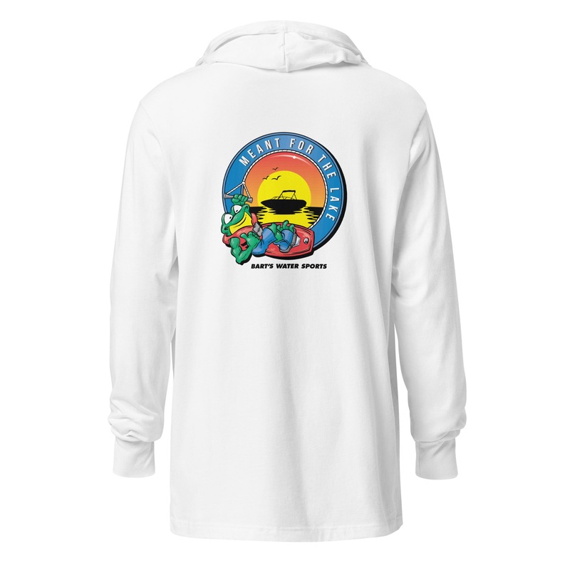 Meant for the Lake Hooded long-sleeve tee – Bart’s Water Sports