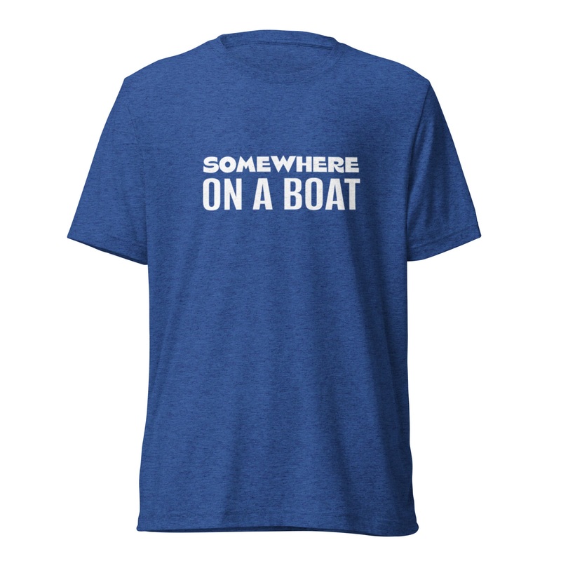 “Somewhere on a Boat” Short sleeve t-shirt – Bart’s Water Sports