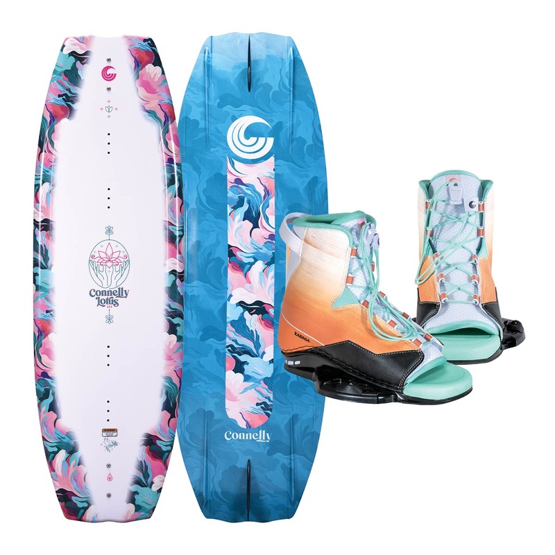 Connelly Women’s Lotus Wakeboard w/ Women’s Karma Bindings