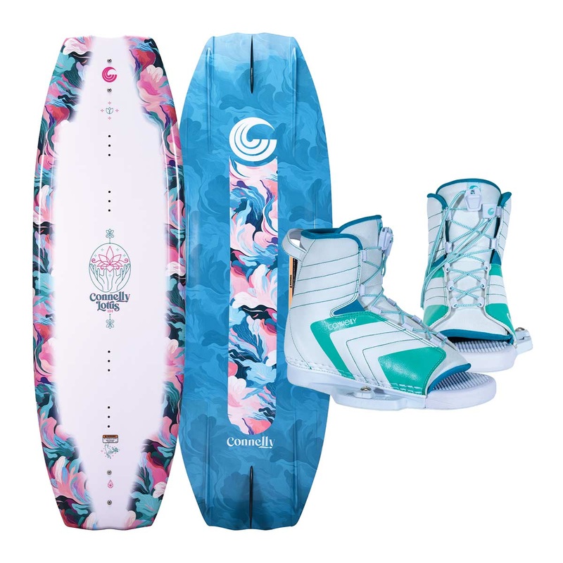 Connelly Women’s Lotus Wakeboard w/ Women’s Optima Bindings