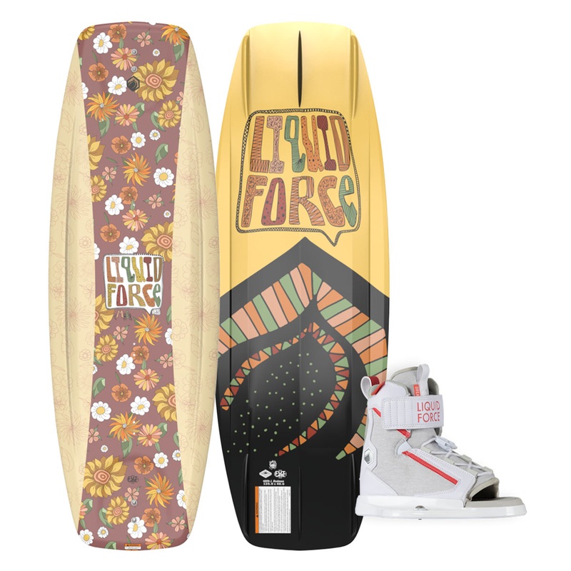 Liquid Force Girl’s ME FS Wakeboard w/ Dream Bindings