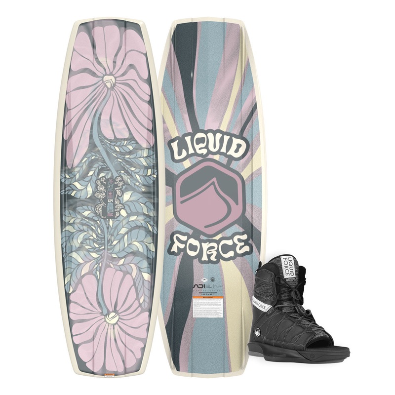 Liquid Force Women’s ME Wakeboard w/ Classic 6X OT Bindings